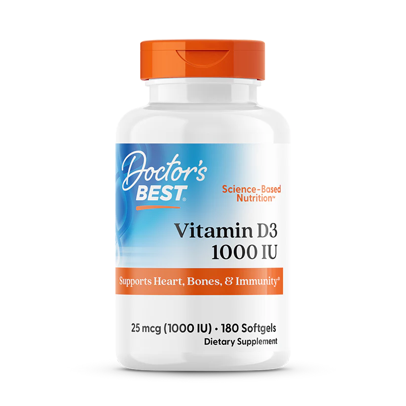 Vitamin D3 1000IU - Softgels