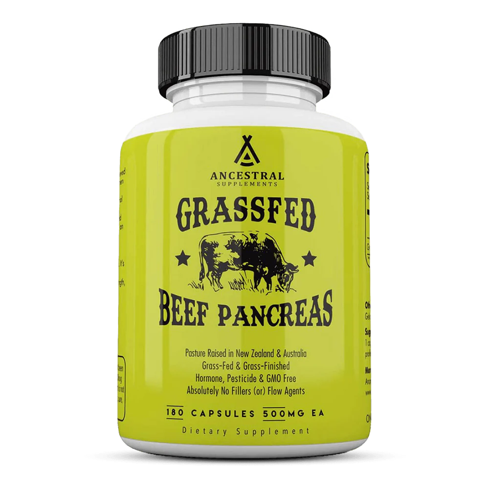 Grass-Fed Beef Pancreas